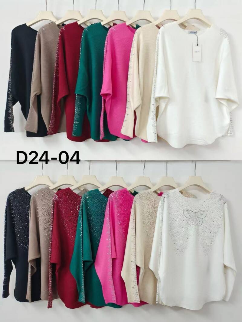Bluzki damskie Roz Standard, Mix Kolor Paczka 10 szt